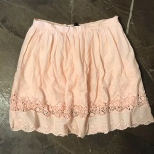 Pink skirt